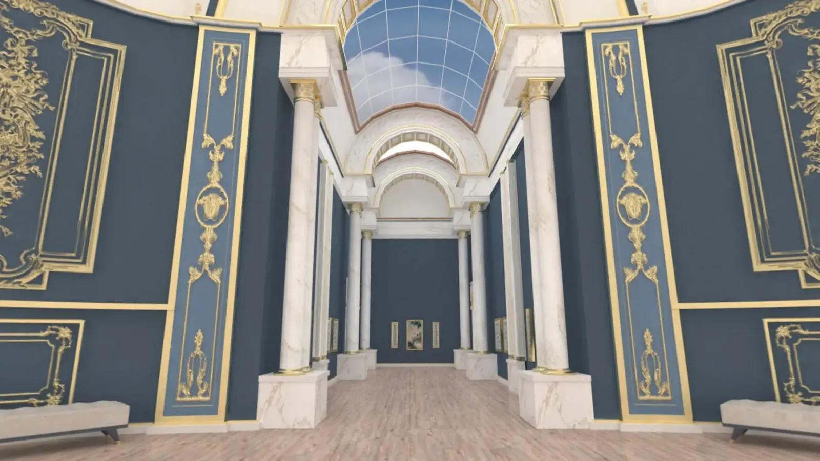 3D 建模虛擬展場風格示範二