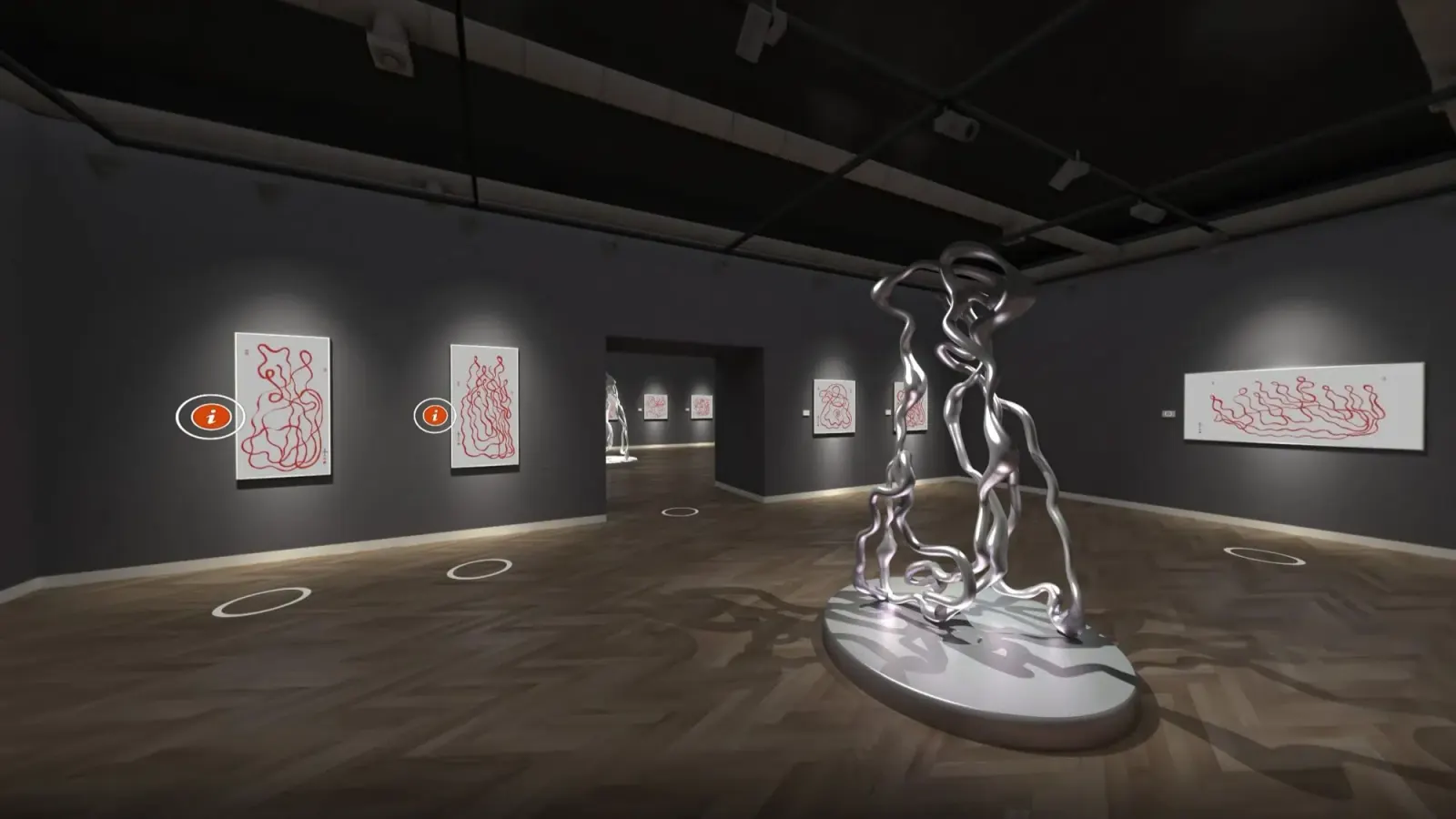 3D 建模虛擬展場風格示範四