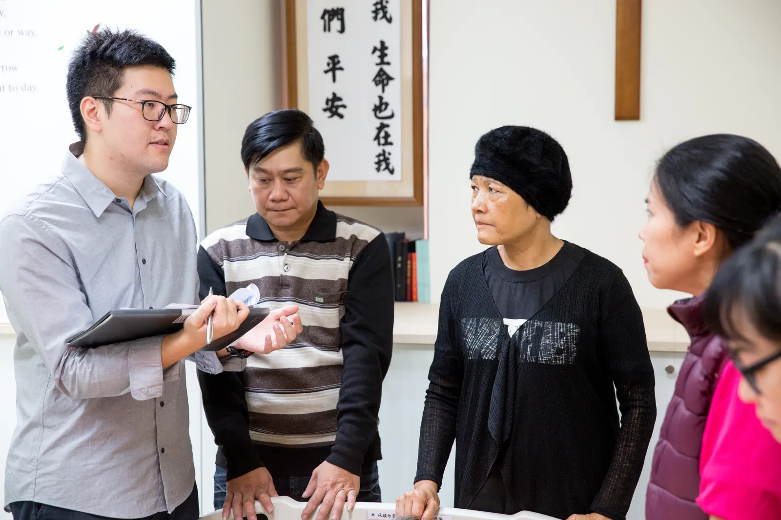 臨終護理VR教材 VR虛擬實境教材 XR教材應用