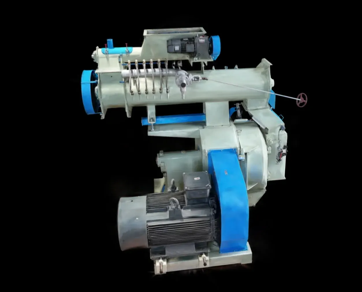 咏明機械工業股份有限公司AI生成3D建模-4Pellet Mill-製粒機